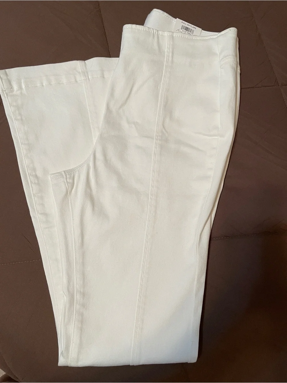 INC International Concepts White Boot Cut Denim Pants - Picture 2 of 5